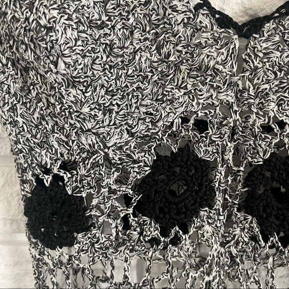 Hand crocheted bikini coverup - Picture 2 of 3